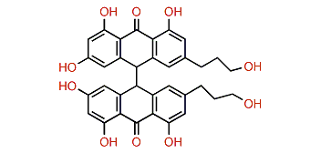 Rhodoptilometrin bianthrone